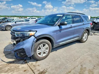 2021 Ford Explorer 1FMSK7DH6MGA52303 Lot 51177866