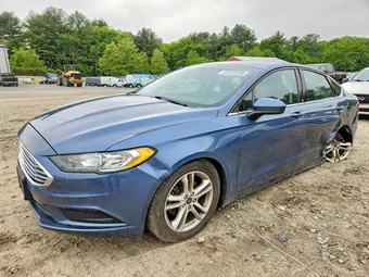 2018 Ford Fusion 3FA6P0HD3JR258453 Lot 55123136