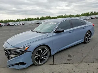 2021 Honda Accord 1HGCV1F39MA010615 Lot 52415416