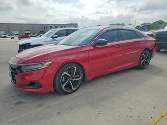 2022 Honda Accord 1HGCV1F3XNA031765 Lot 50138766