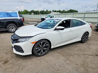 2017 Honda Civic 2HGFC1E5XHH705571 Lot 56678266