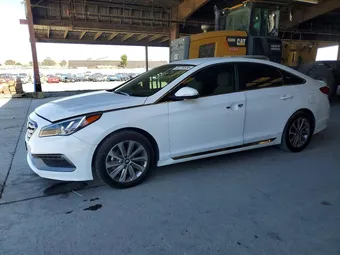2017 Hyundai Sonata 5NPE34AF3HH555580 Lot 55720536