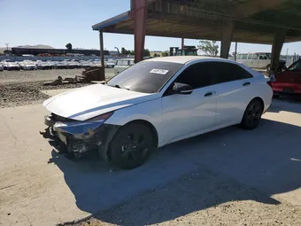 2021 Hyundai Elantra 5NPLM4AGXMH045363 Lot 54087266