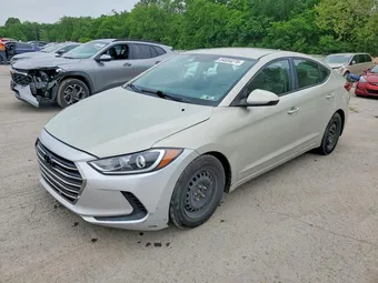 2017 Hyundai Elantra KMHD74LF4HU127564 Lot 54554276