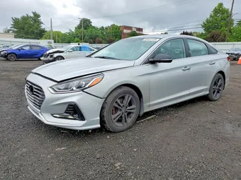 2018 Hyundai Sonata 5NPE34AF4JH659338 Lot 58423136