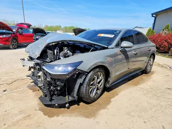 2021 Hyundai Sonata KMHL64JA9MA158620 Lot 49215146