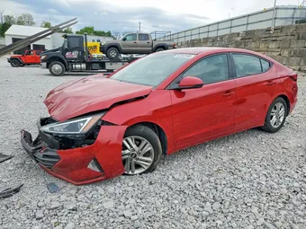 2020 Hyundai Elantra 5NPD84LF6LH510197 Lot 52342506