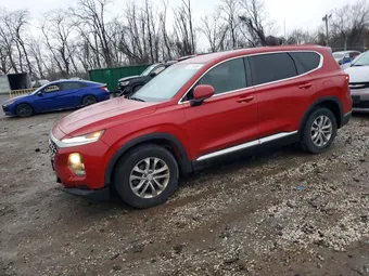2019 Hyundai Santa Fe 5NMS2CAD6KH100886 Lot 45746866