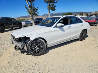 2021 Mercedes-Benz C-Class W1KWF8DB6MR612164 Lot 54649586