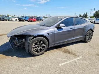 2021 Tesla Model S 5YJSA1E56MF443275 Lot 57255256