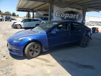 2021 Tesla Model 3 5YJ3E1EA0MF943146 Lot 58606876