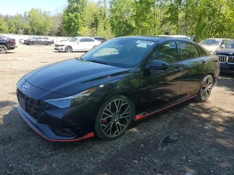 2022 Hyundai Elantra N KMHLW4AK2NU001410 Lot 58558845
