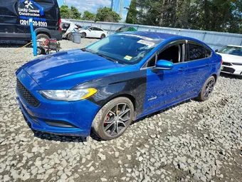 2017 Ford Fusion 3FA6P0LU9HR356453 Lot 58819296