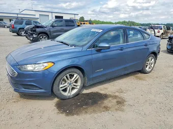 2018 Ford Fusion 3FA6P0LU3JR124534 Lot 50453486