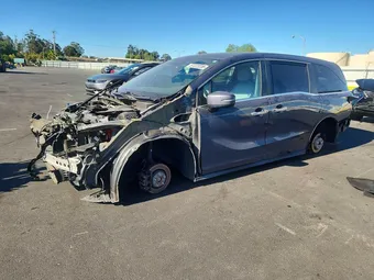 2020 Honda Odyssey 5FNRL6H71LB040371 Lot 57222236
