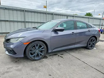 2019 Honda Civic 19XFC2E81KE003589 Lot 55206996