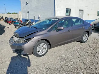 2015 Honda Civic 2HGFB2F52FH526056 Lot 55180016