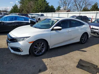 2020 Honda Civic 19XFC1F30LE214085 Lot 48318836