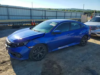 2020 Honda Civic 19XFC2E89LE025227 Lot 55610146