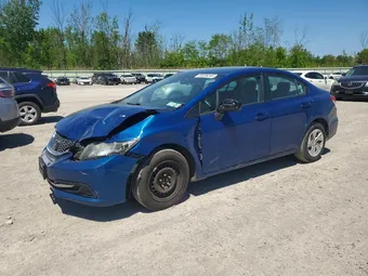 2015 Honda Civic 19XFB2F51FE255792 Lot 55336246