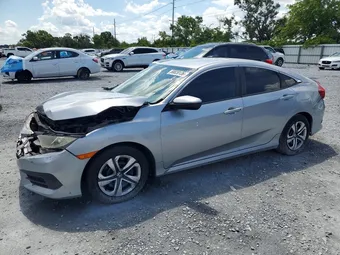 2017 Honda Civic 19XFC2F50HE063408 Lot 58820136