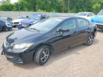 2015 Honda Civic 19XFB2F7XFE244551 Lot 58965046