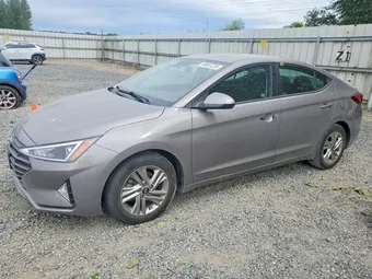2020 Hyundai Elantra KMHD84LF0LU105826 Lot 58961226