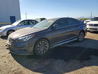 2016 Hyundai Sonata 5NPE34AF0GH363922 Lot 55151506