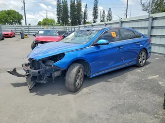 2018 Hyundai Sonata 5NPE34AF3JH631529 Lot 53059876