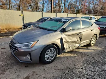 2020 Hyundai Elantra KMHD74LF0LU024599 Lot 46117876