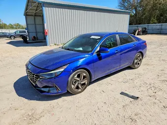 2021 Hyundai Elantra 5NPLN4AG8MH023701 Lot 47348566