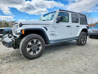 2018 Jeep Wrangler 1C4HJXEG3JW299870 Lot 48757246