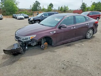 2016 Kia Optima 5XXGU4L38GG120363 Lot 53036536