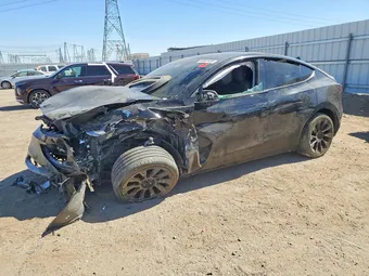2021 Tesla Model Y Long 5YJYGDEE4MF285416 Lot 58632436