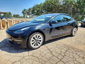 2022 Tesla Model 3 5YJ3E1EA3NF304650 Lot 55084276