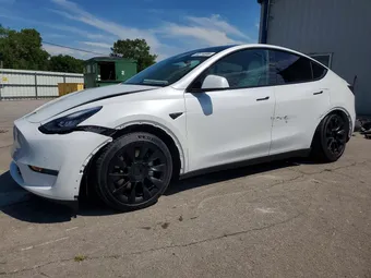 2021 Tesla Model Y 5YJYGAEEXMF298637 Lot 56514896