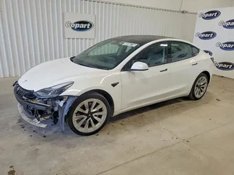 2022 Tesla Model 3 5YJ3E1EA1NF289873 Lot 58598776