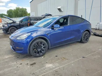 2021 Tesla Model Y Long 5YJYGDEE4MF207363 Lot 49268096
