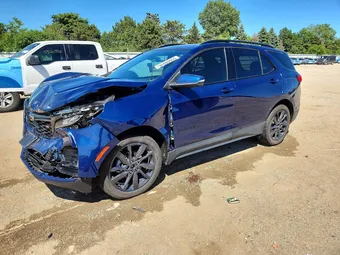 2022 Chevrolet Equinox 3GNAXWEV2NS121207 Lot 55688096