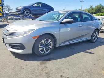 2018 Honda Civic 2HGFC2F54JH510737 Lot 58810586