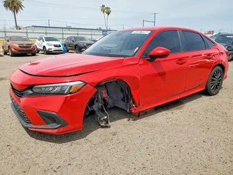 2022 Honda Civic 2HGFE2F2XNH548012 Lot 50587096