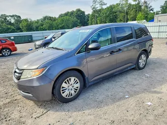2016 Honda Odyssey 5FNRL5H27GB139345 Lot 56078006