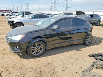 2019 Hyundai Elantra 5NPD84LF6KH404573 Lot 52586576