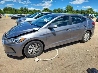 2018 Hyundai Elantra 5NPD74LF5JH364343 Lot 56457076