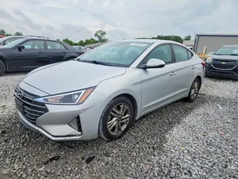 2019 Hyundai Elantra 5NPD84LF1KH482811 Lot 54489106