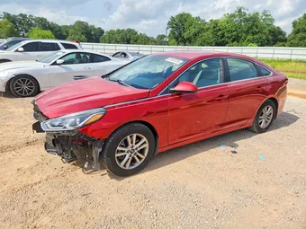 2018 Hyundai Sonata 5NPE24AF1JH653838 Lot 57491276