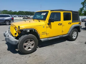 2015 Jeep Wrangler 1C4BJWDG4FL699186 Lot 54605776