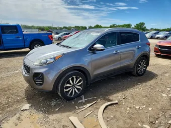 2017 Kia Sportage KNDPNCAC8H7071055 Lot 52444016