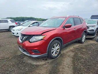 2016 Nissan Rogue KNMAT2MV1GP663480 Lot 58232616
