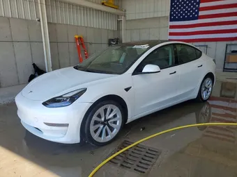 2022 Tesla Model 3 5YJ3E1EA5NF285504 Lot 55652576